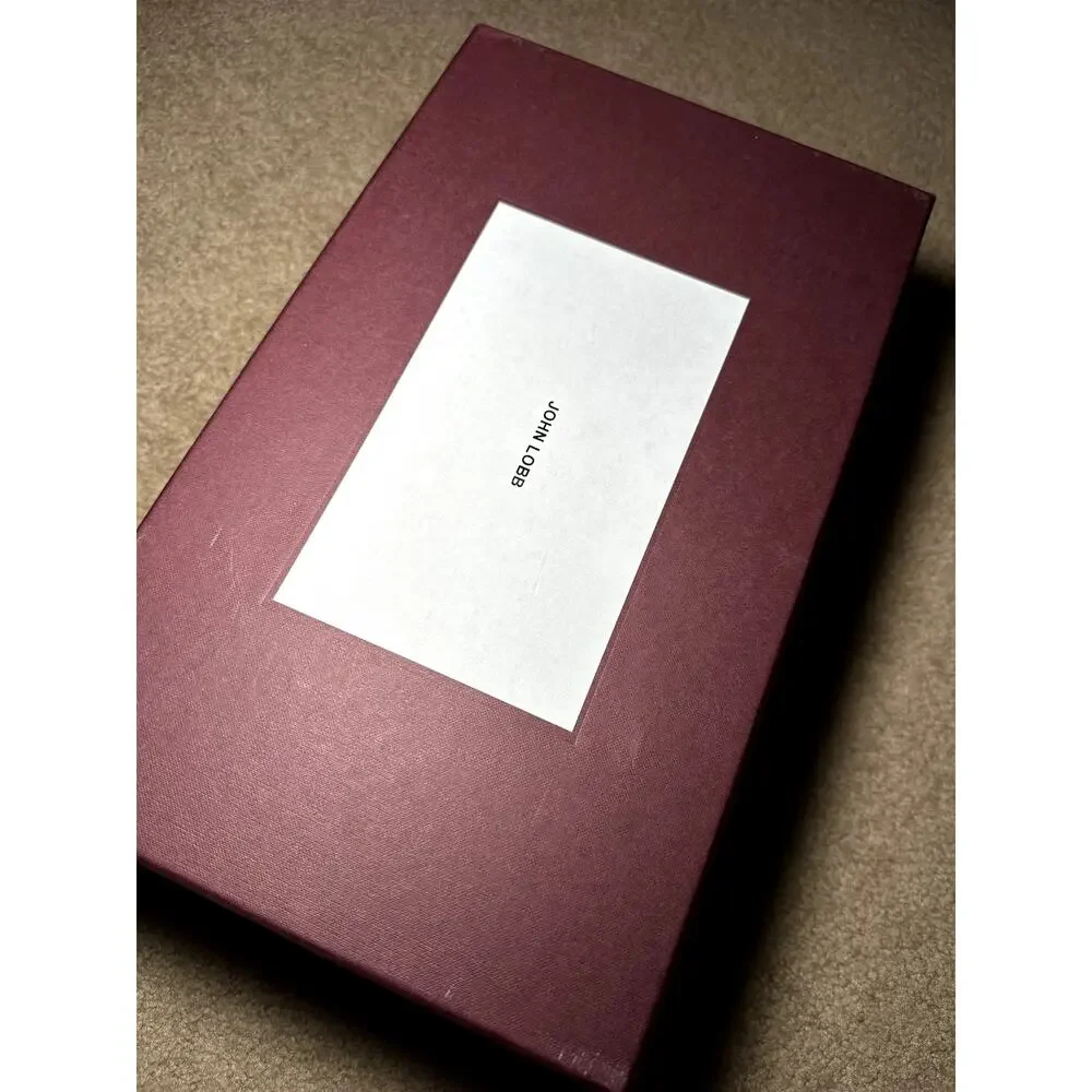 NIB John Lobb Haldon Sand Suede Derby Shoes size UK 8 US 9 EU 42 $1820