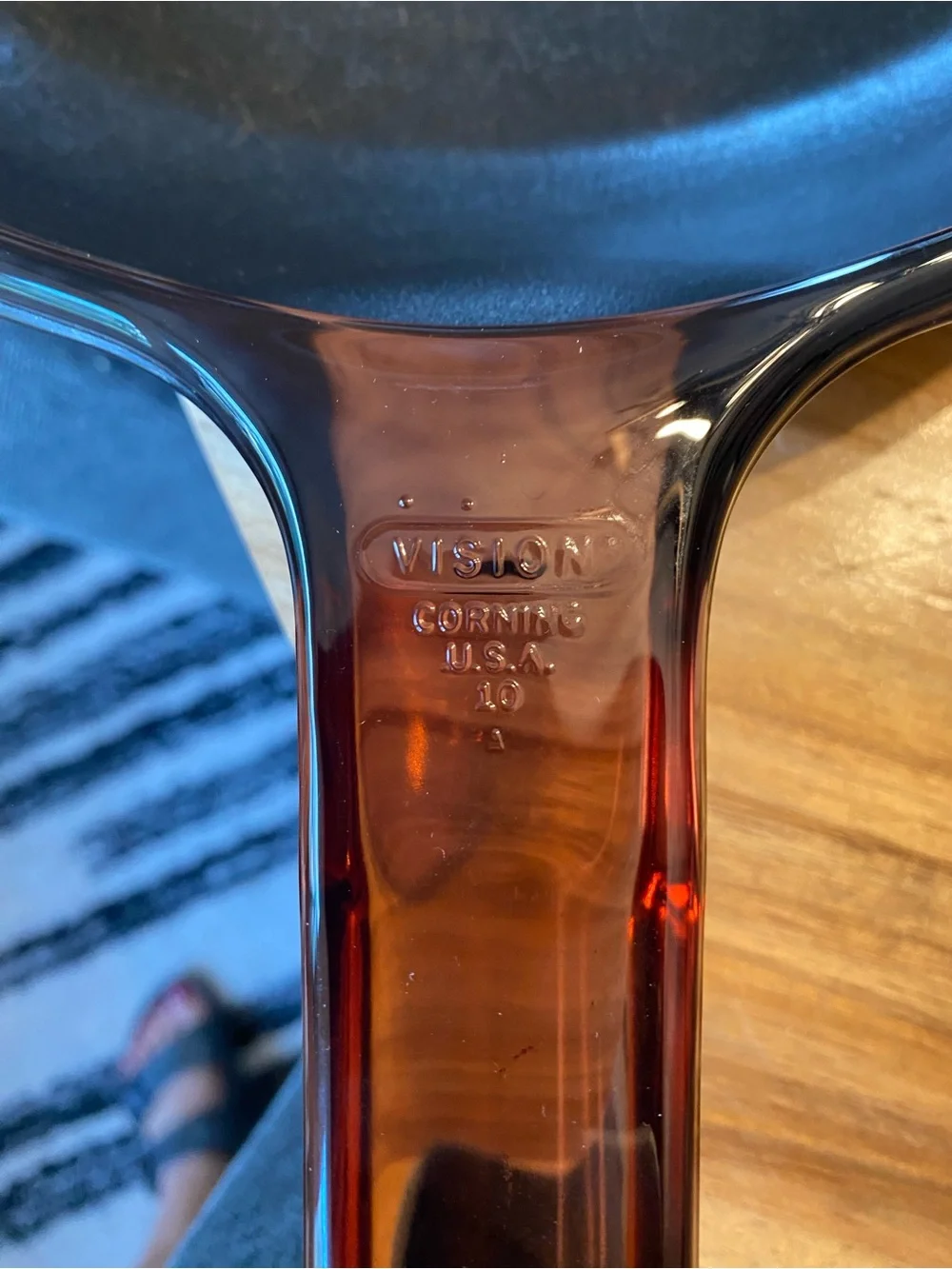 Corningware making coating addition