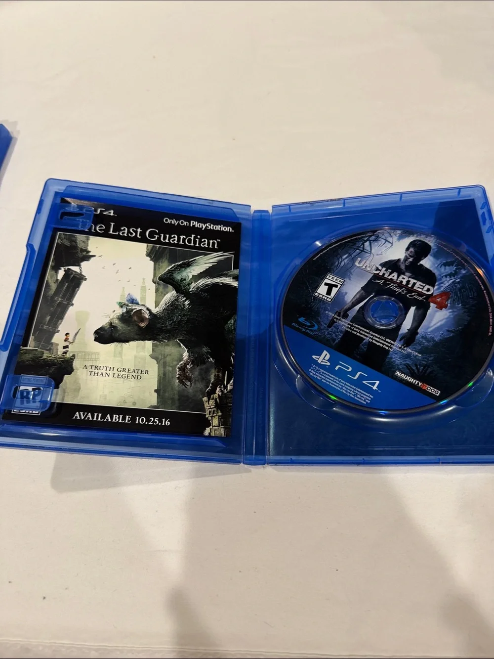 Sony PS4 Uncharted 4: A Thief's End - Blue Case