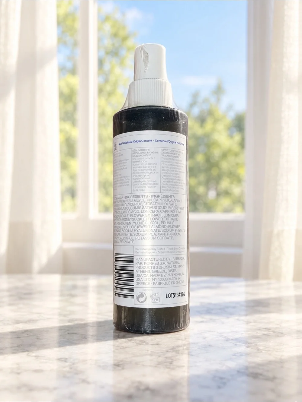 Korres hyaluronic plumping