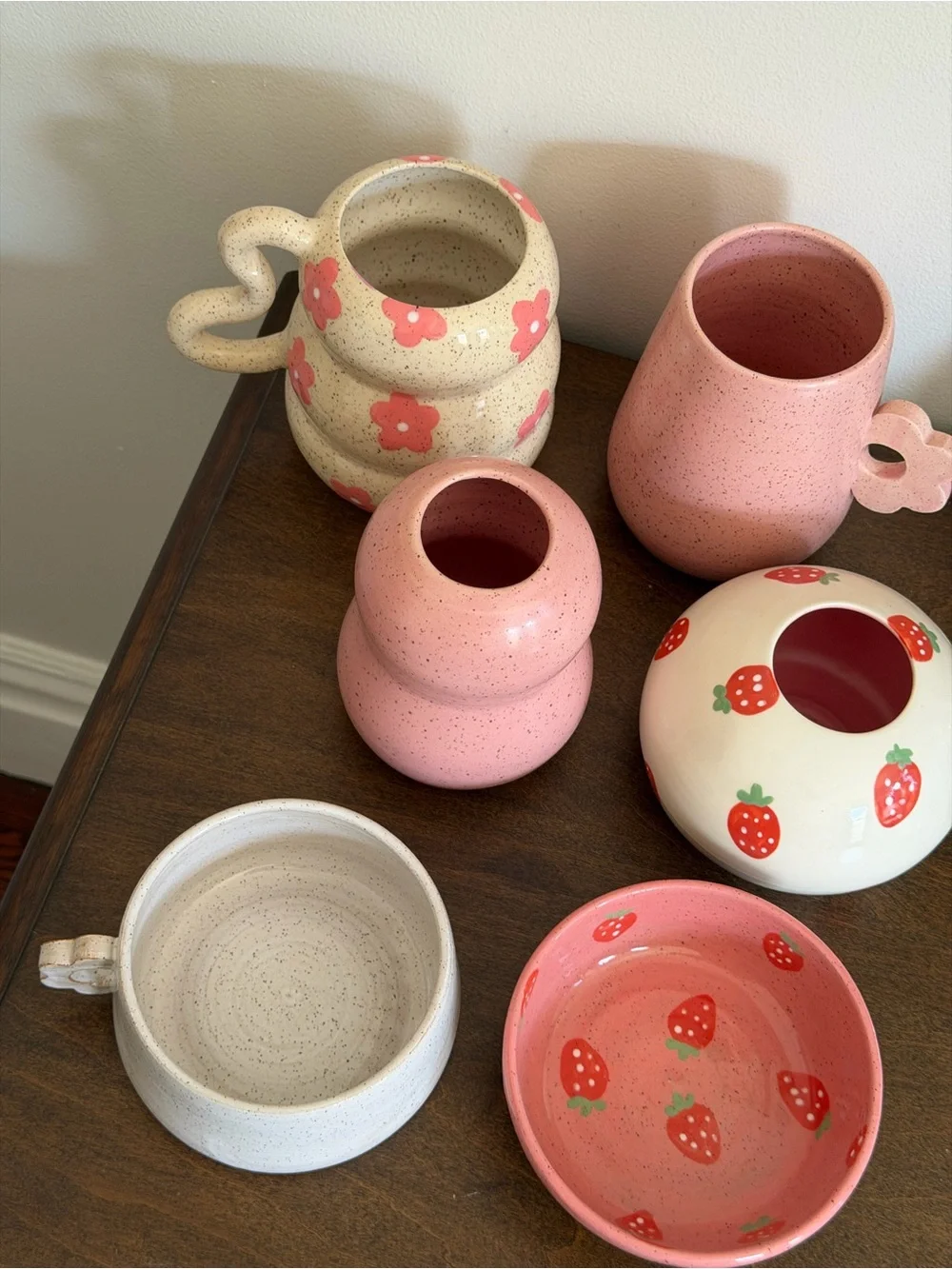 Muddy Mood Handmade Floral Ceramic Bubble Vase