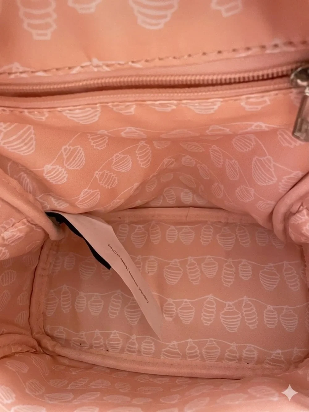 Loungefly Disney Alice in Wonderland Pastel Lantern Mini Backpack - Peach Trim