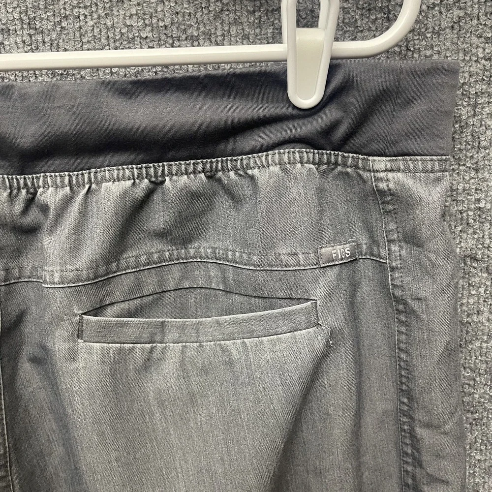 FIGS Axim Cargo Scrub Pants Mens Sz XL Graphite Gray T2001