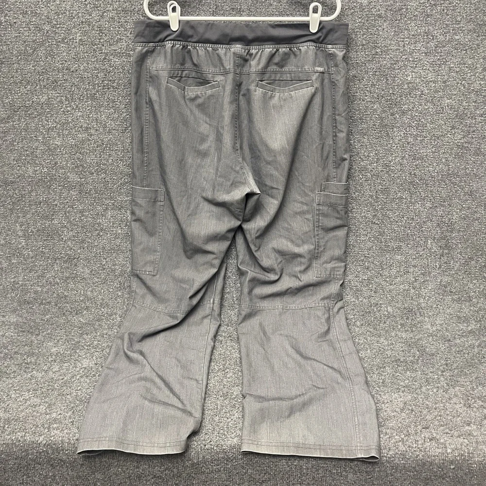 FIGS Axim Cargo Scrub Pants Mens Sz XL Graphite Gray T2001