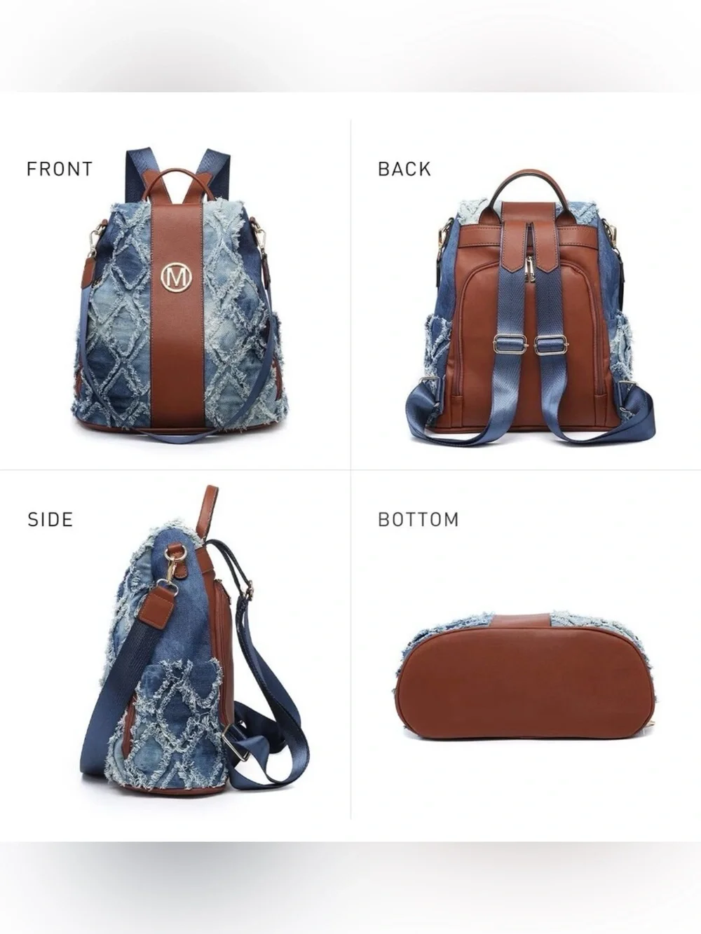 Marco by MKP collection backpack shoulder pocket