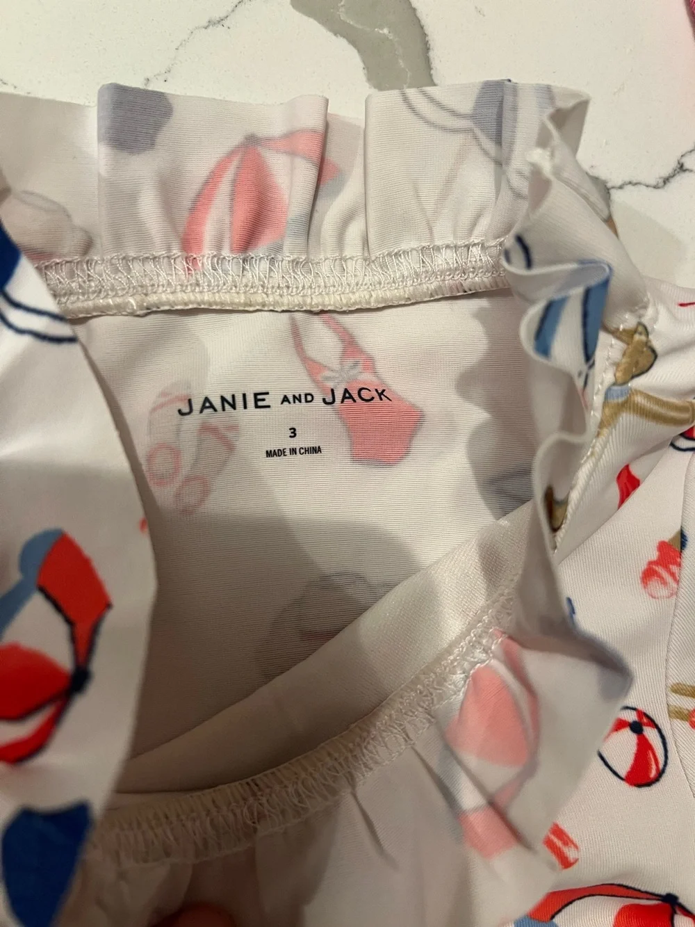 Size 3T Janie and Jack Bathing Suit Bundle!
