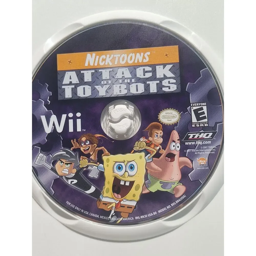 Wii nicktoons attack