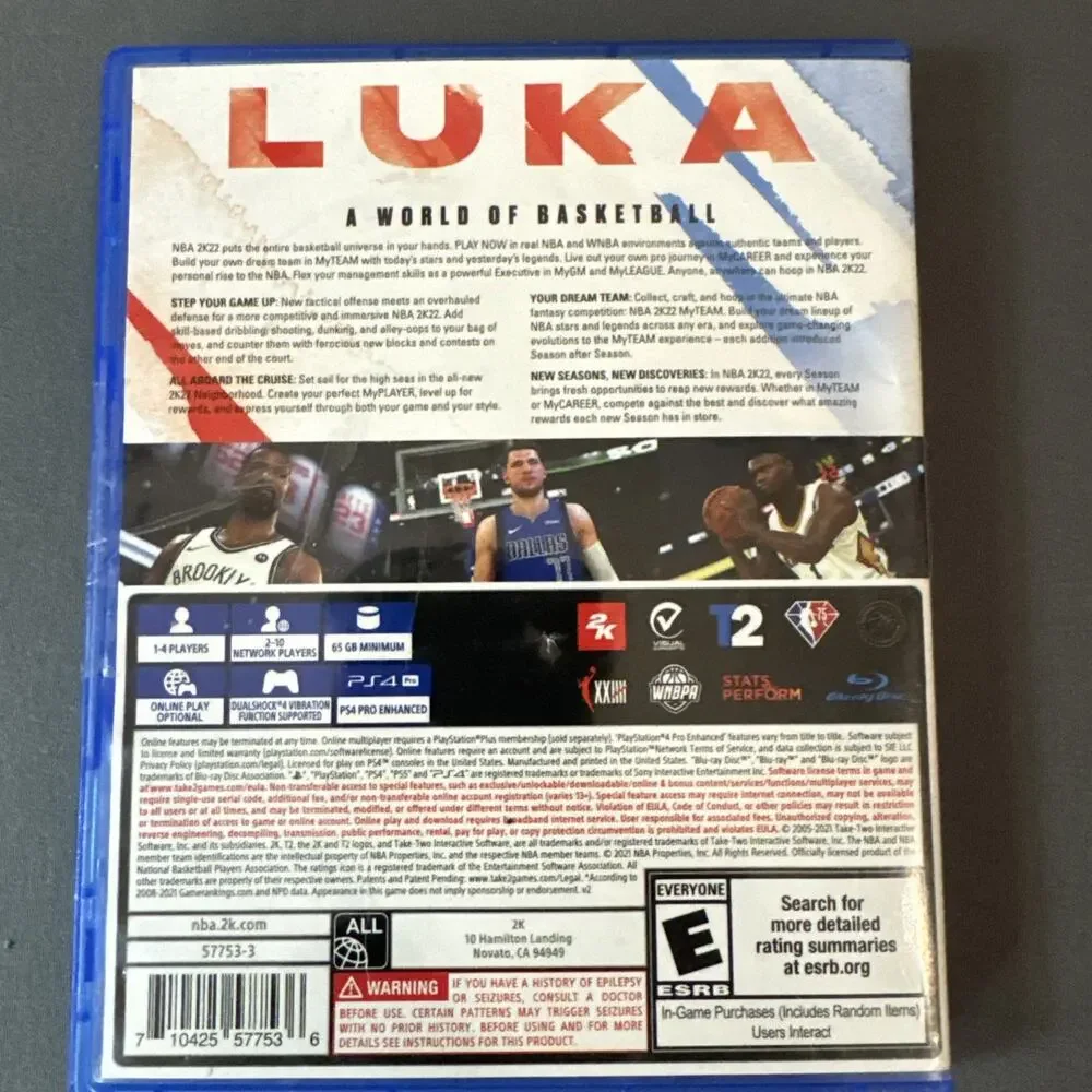 Sony product nba