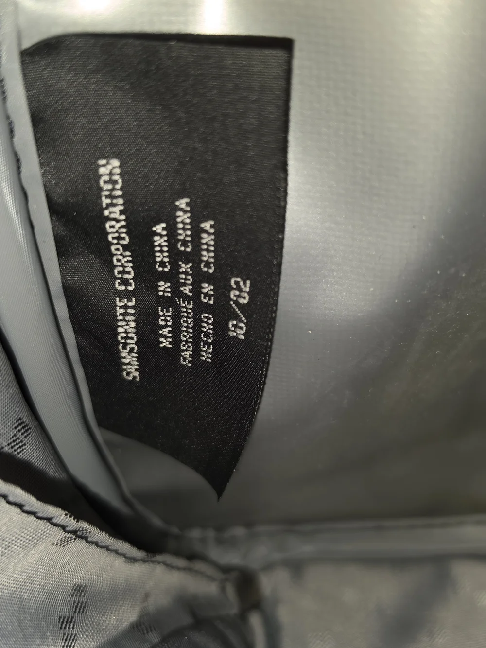 Samsonite vintage black