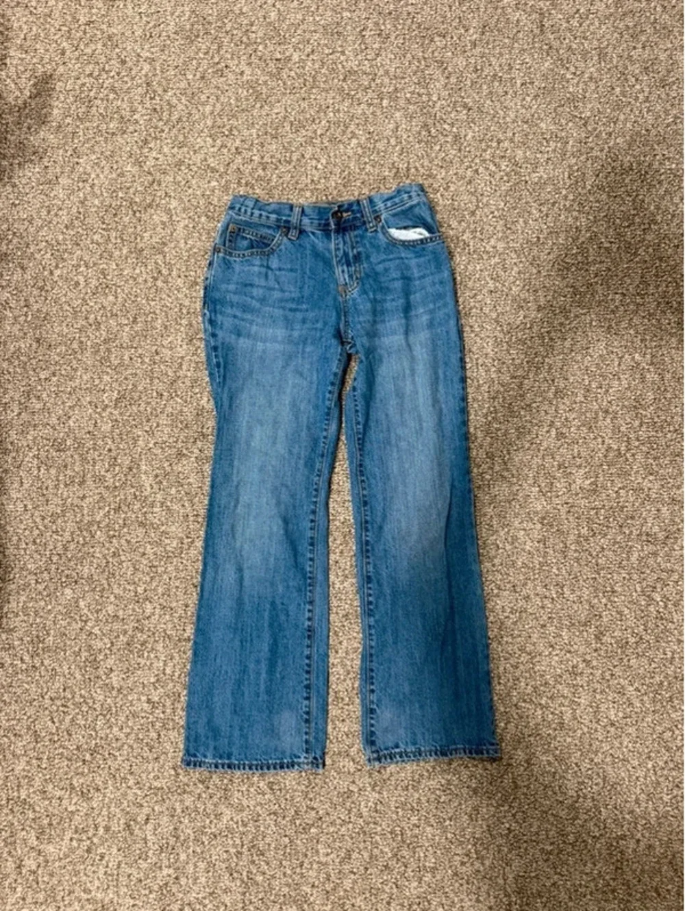 Old Navy Kids Straight Jeans Size 14 Regular Medium Wash
