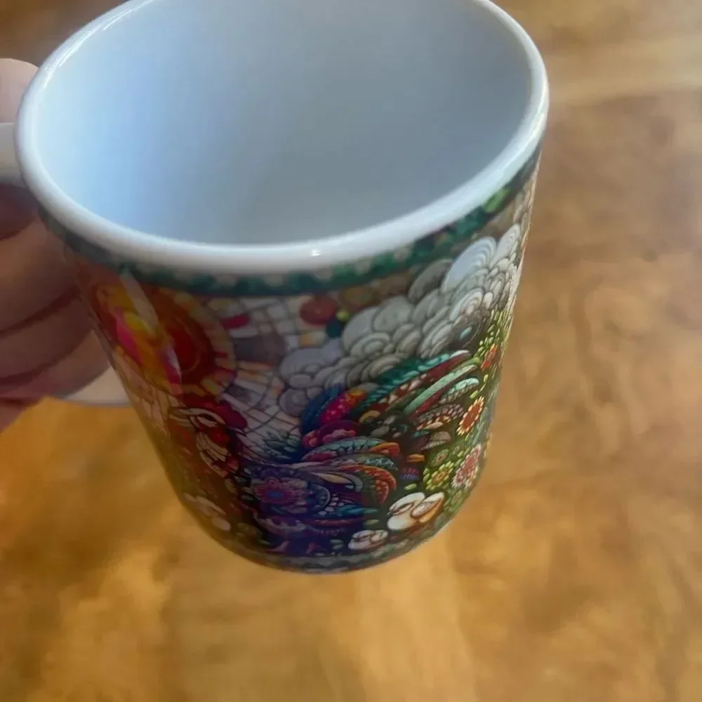 Original Art Livorno Chicken Coffee Mug!