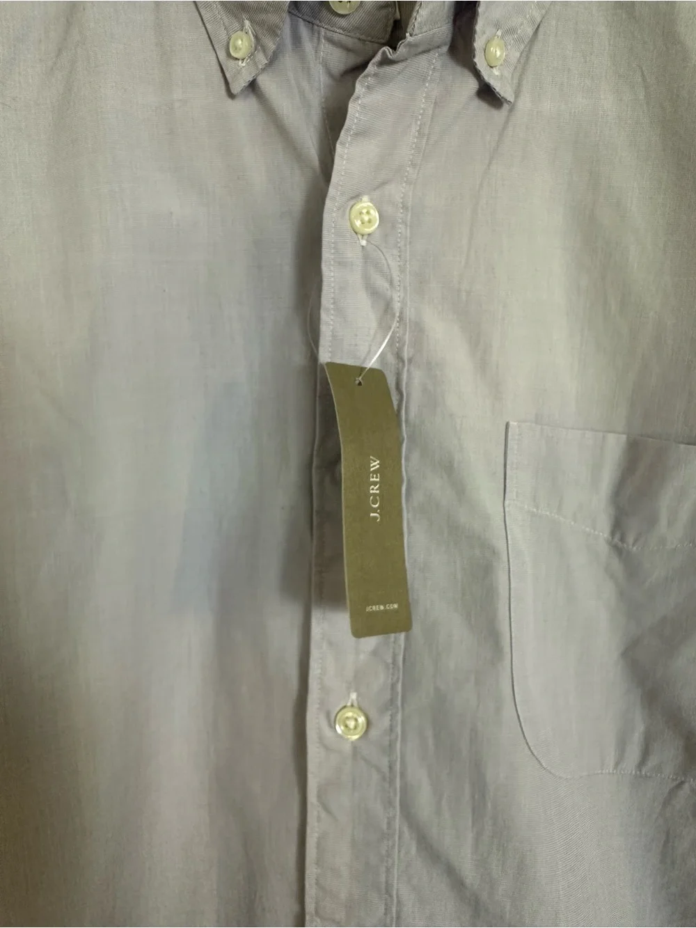 J.Crew Men's Slim Stretch Secret Wash Organic Cotton Shirt