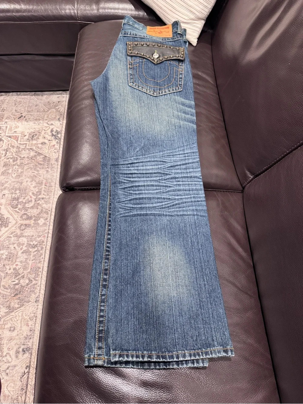 True Religion Men’s “Bobby Super T” Jeans 38