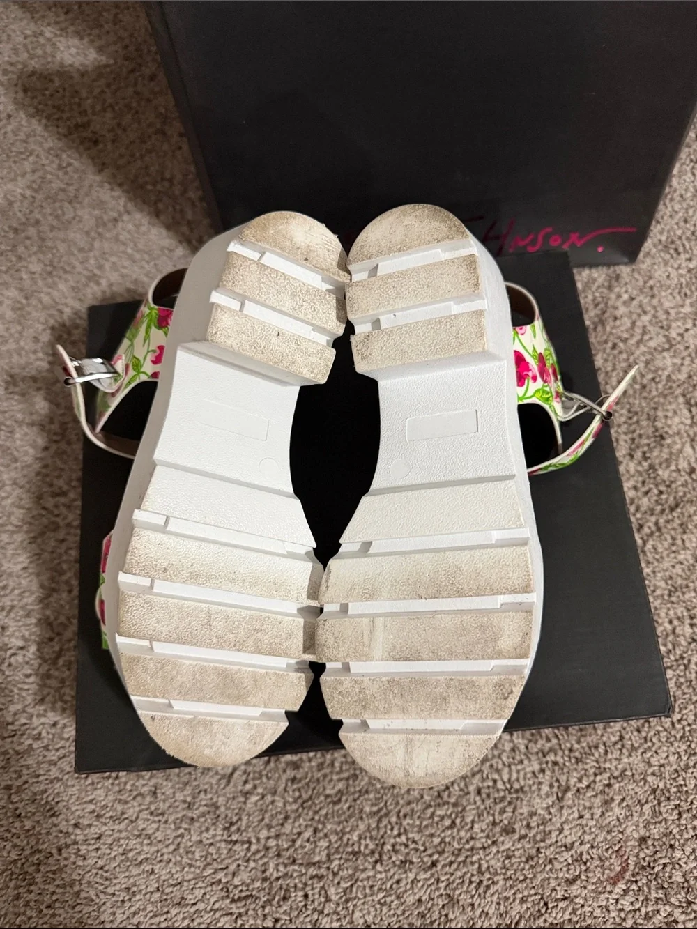 Betsey Johnson chunky white