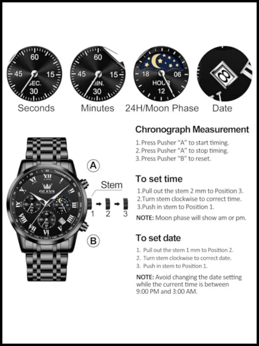 N/A men stainless