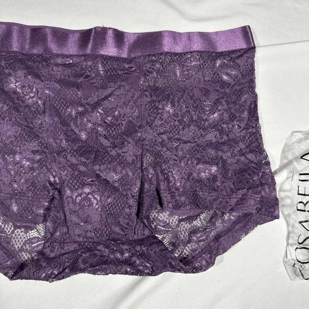 NWT Cosabella [ Mens Small ] Lace Never Say Never Lace Classic Trunk Boxer U1945