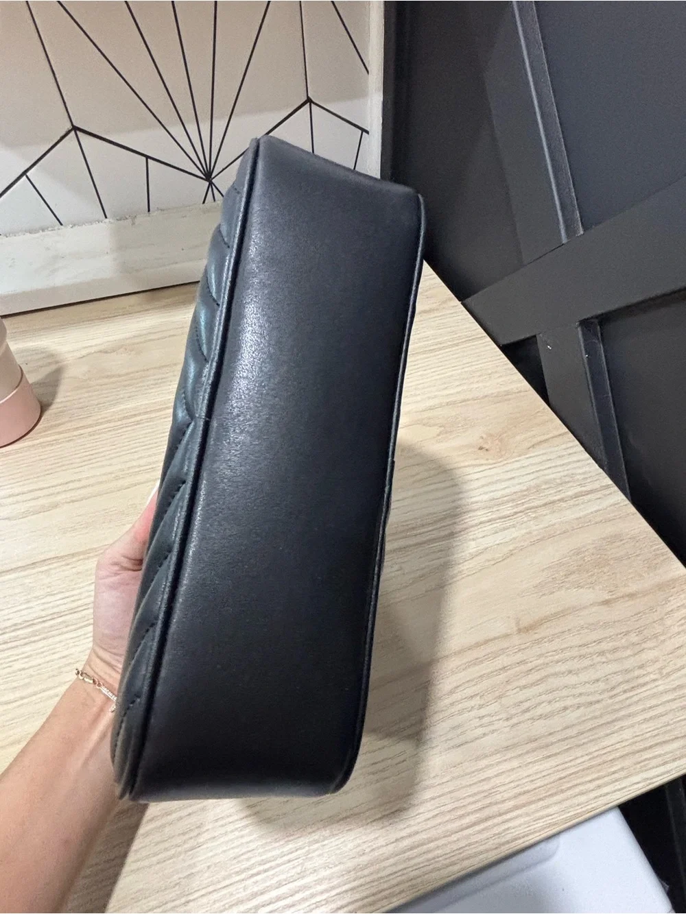 Saint Laurent compact quilted