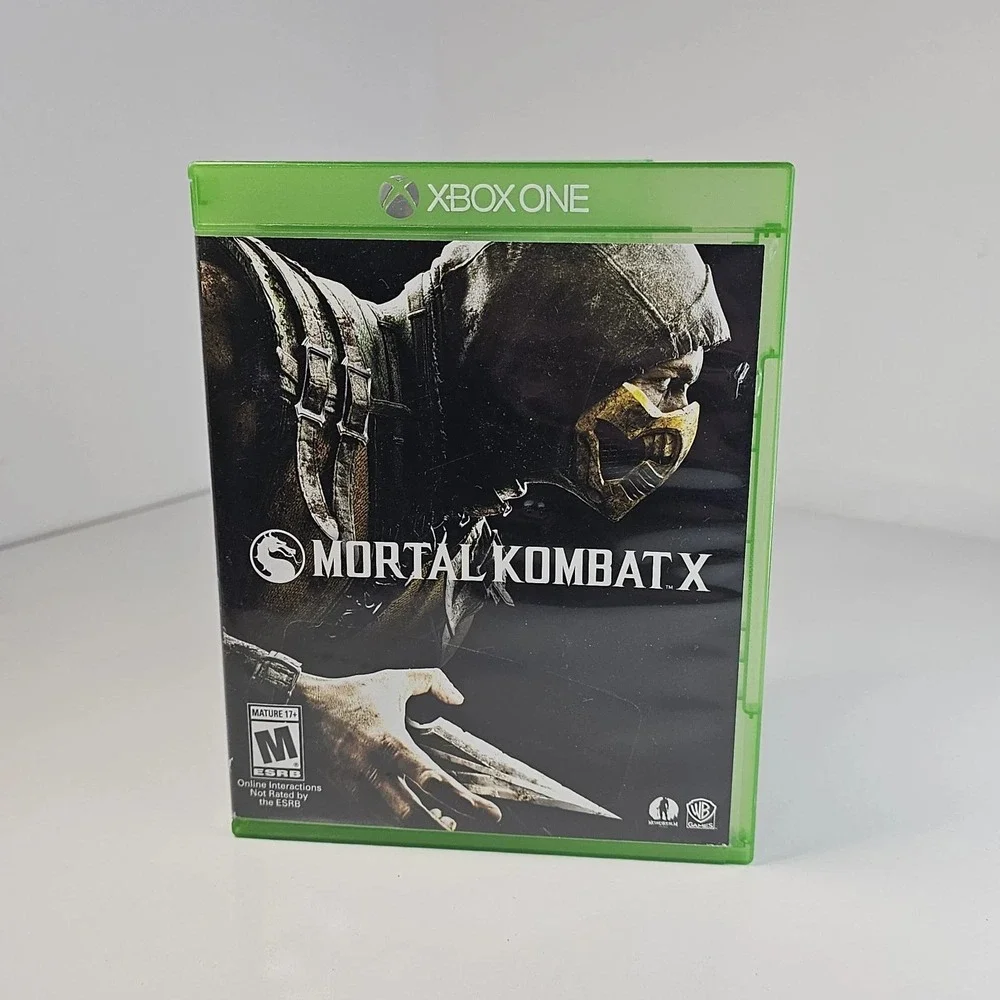 Mortal Kombat X Microsoft Xbox‎ One Fighting Game WB Games 2015 Physical Disc