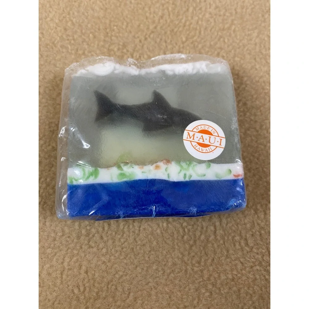 Mako Shark Artisan Glycerin Soap Made in Maui Hawaii Novelty‎ Bathroom Decor New