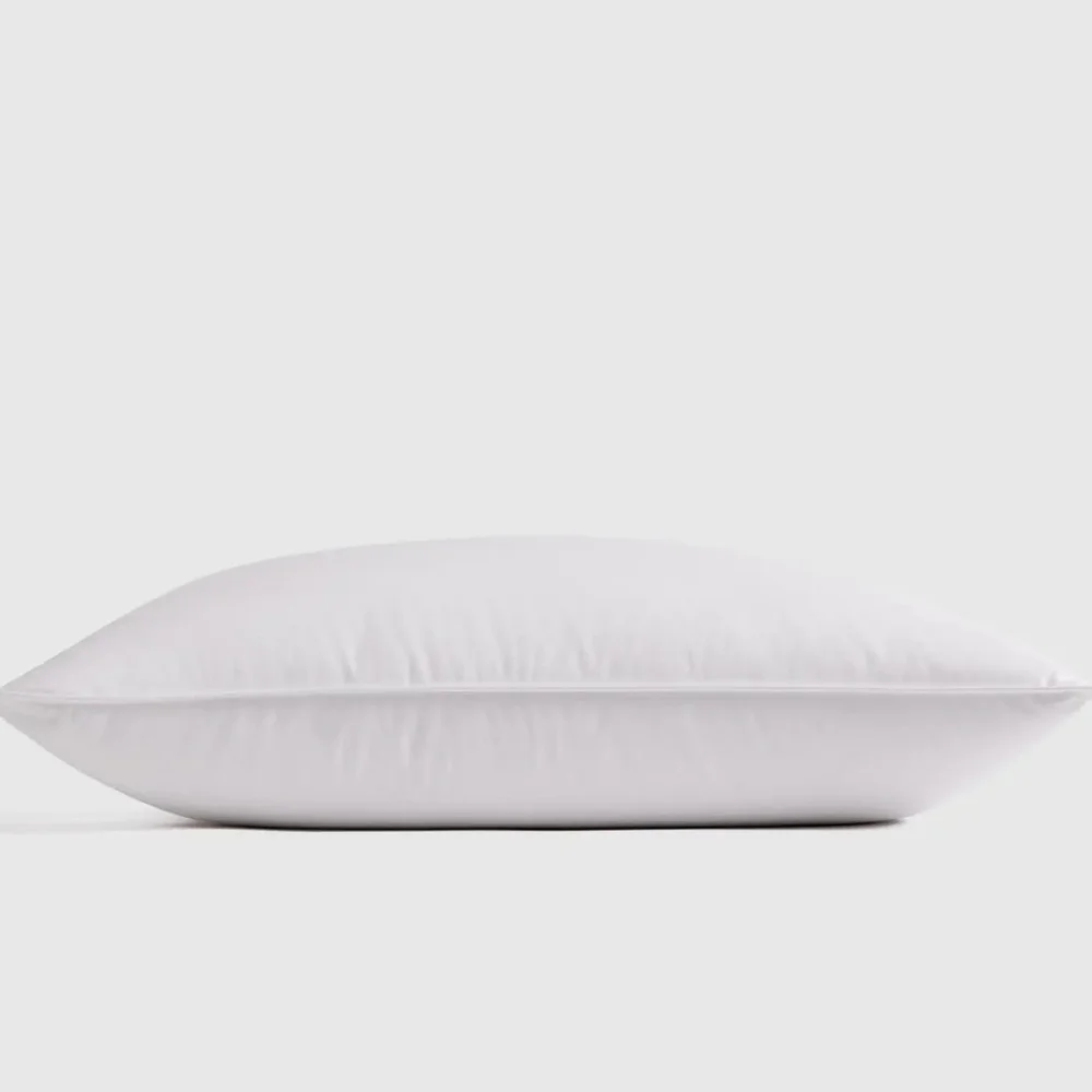 Quince Standard White Goose Down Pillow ( Medium/ Firm)(P36)
