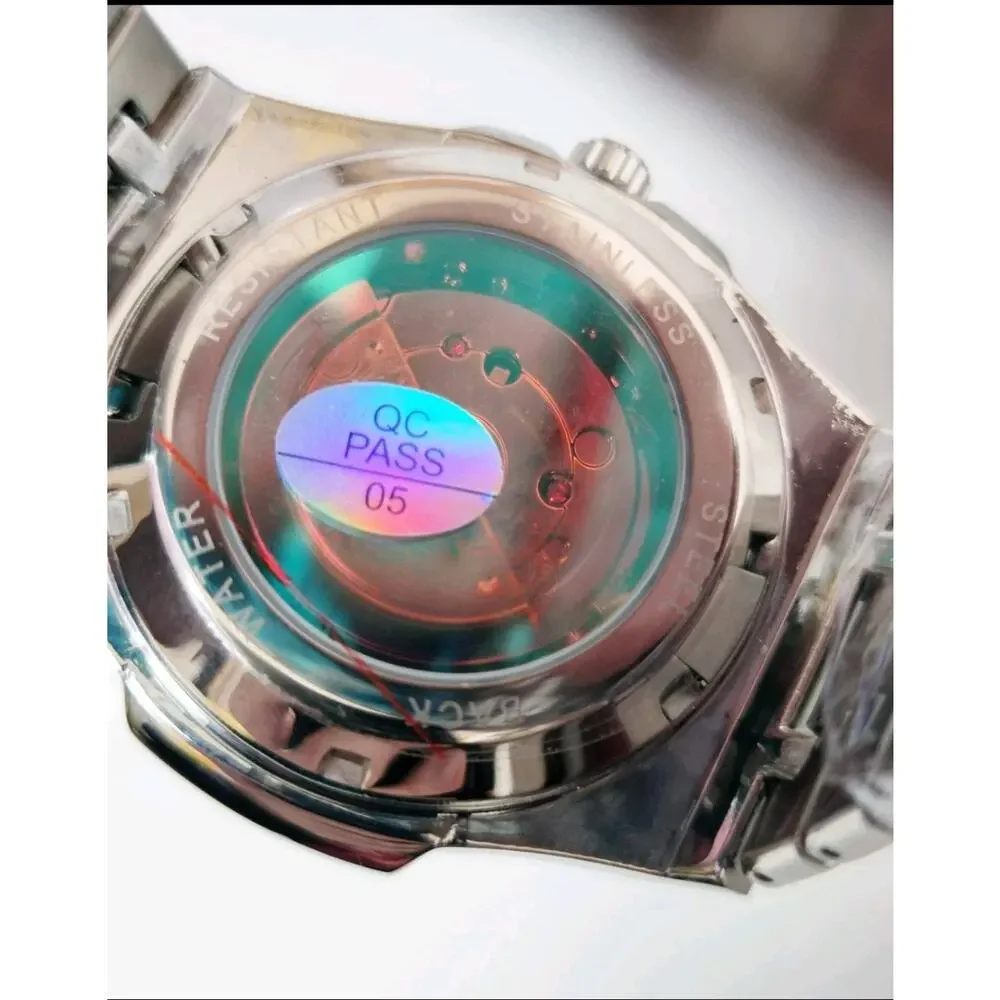 Goobasen Automatic Ice Blue Dial Watch.