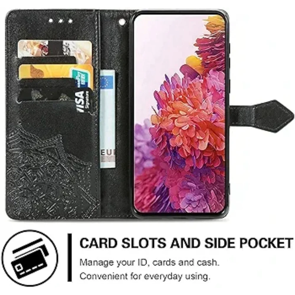 3-in-1 Phone Case In Black For iPhone 15 Plus