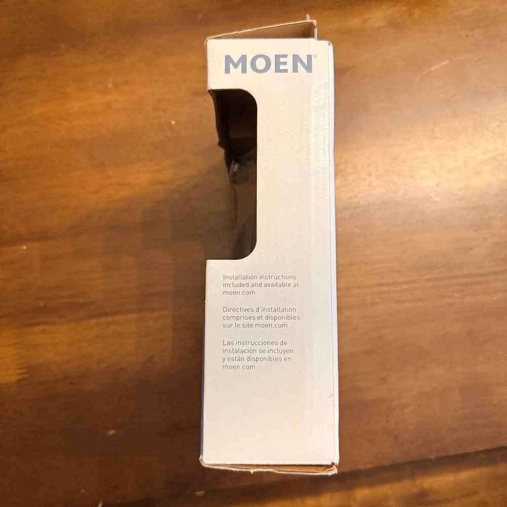 Moen Caldwell Towel Ring Matte Black Y3186BL Bathroom Hardware New Box Damage