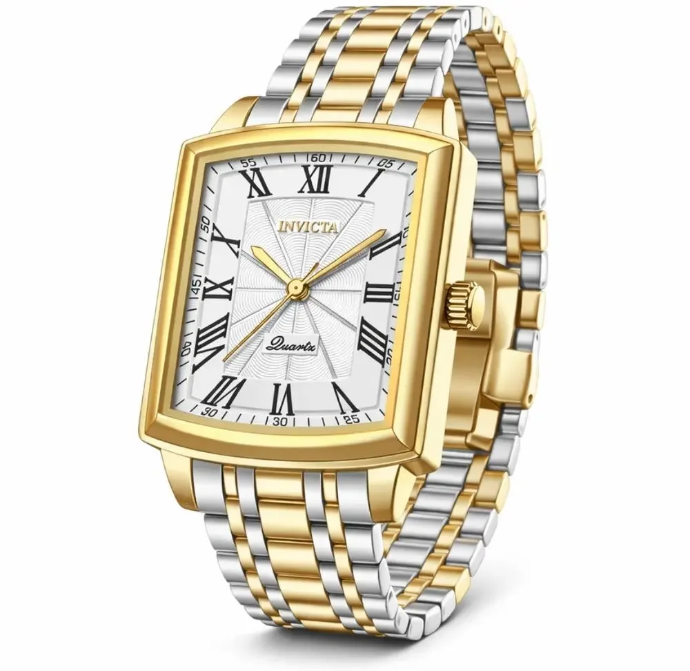 Invicta Celestial Draco Men’s Watch 32mm Gold and Steel Band New in Box