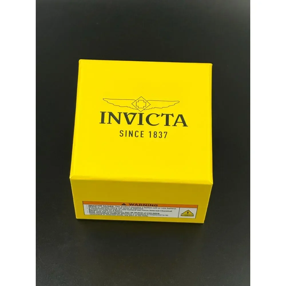 Invicta Celestial Draco Men’s Watch 32mm Gold and Steel Band New in Box