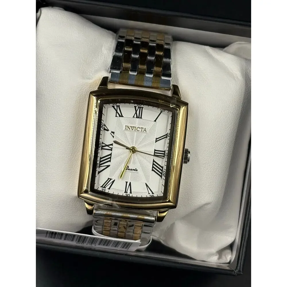 Invicta Celestial Draco Men’s Watch 32mm Gold and Steel Band New in Box