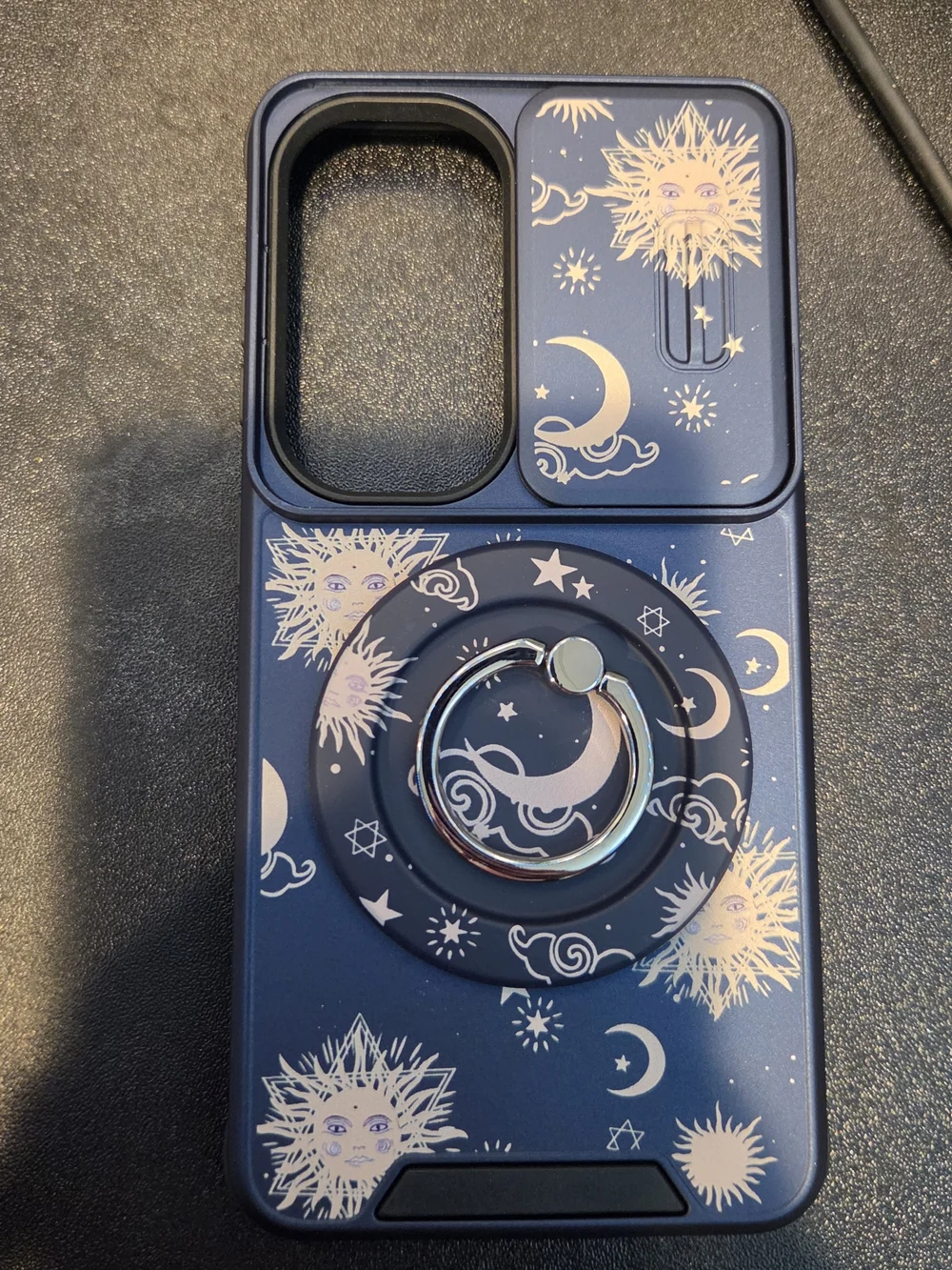 Samsung S26 Celestial Phone Case with Matching Ring Holder