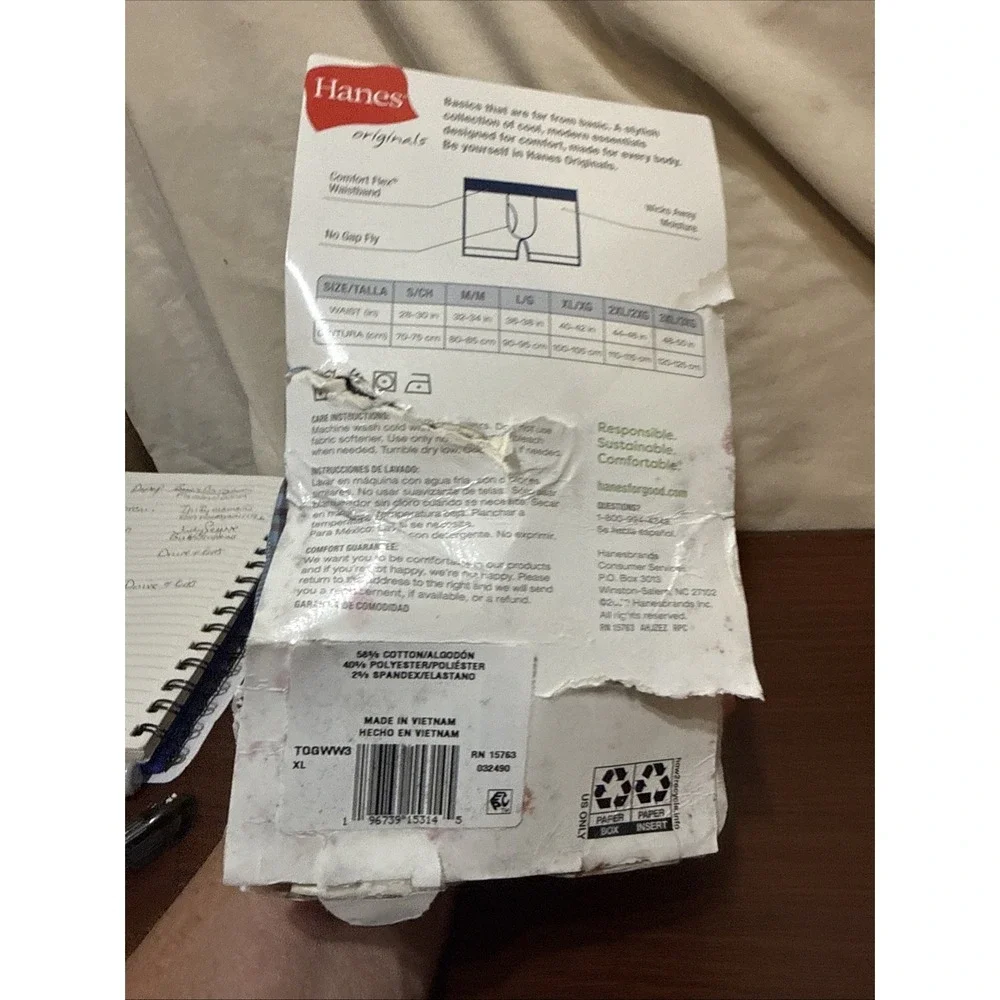 Hanes product set