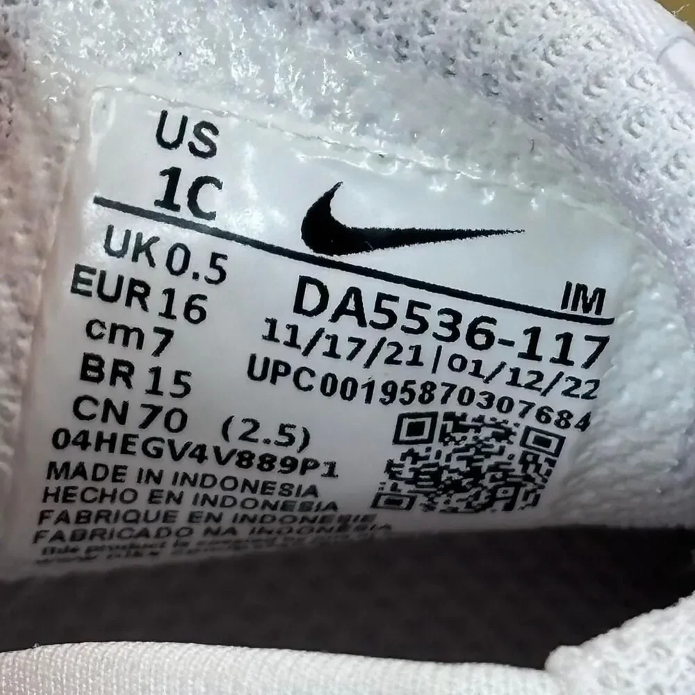 Nike red size