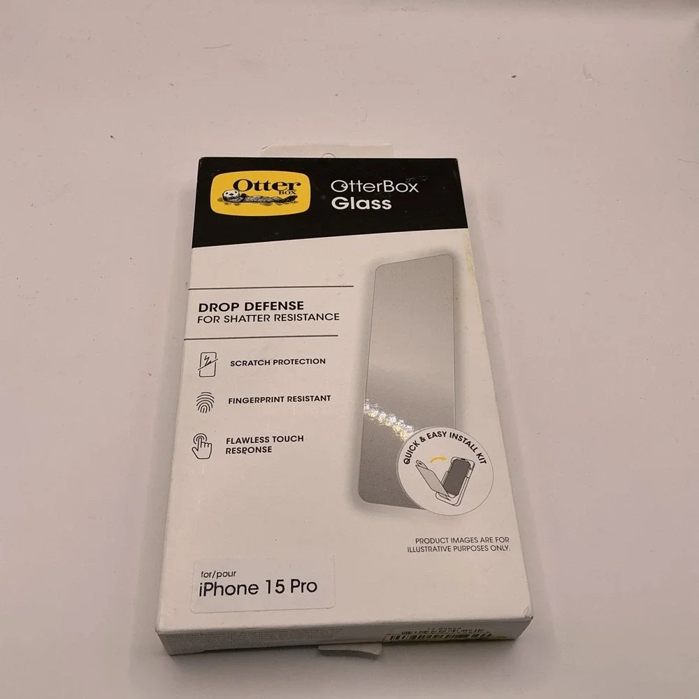 OtterBox Glass Drop Defense‎ Screen Protector for iPhone 15 Pro