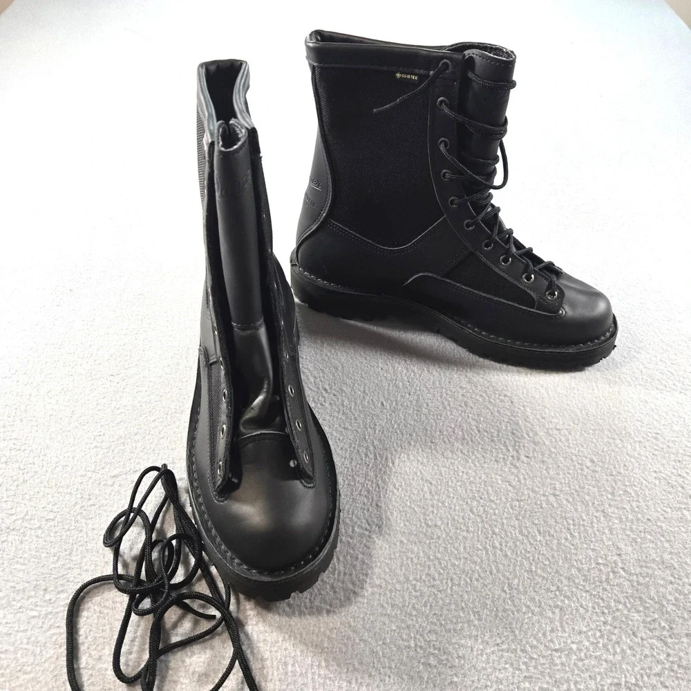 Danner Acadia 8 BLK 21210 Men 10 Black Leather Gore-Tex Vibram Made in USA Boots
