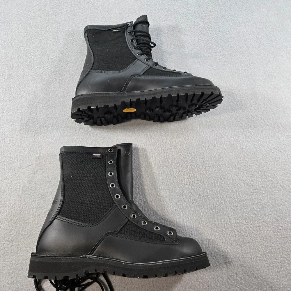 Danner Acadia 8 BLK 21210 Men 10 Black Leather Gore-Tex Vibram Made in USA Boots