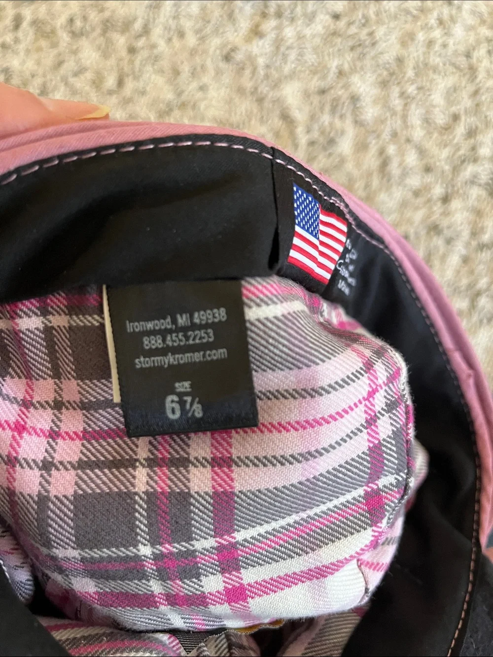 Stormy Kromer soft charcoal