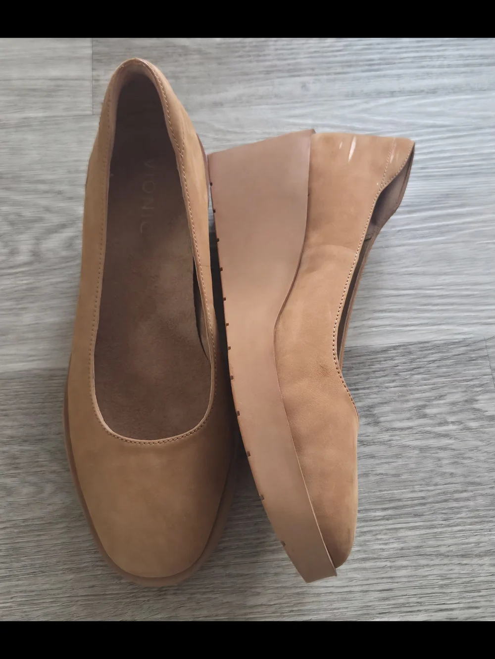 Vionic wear insole height