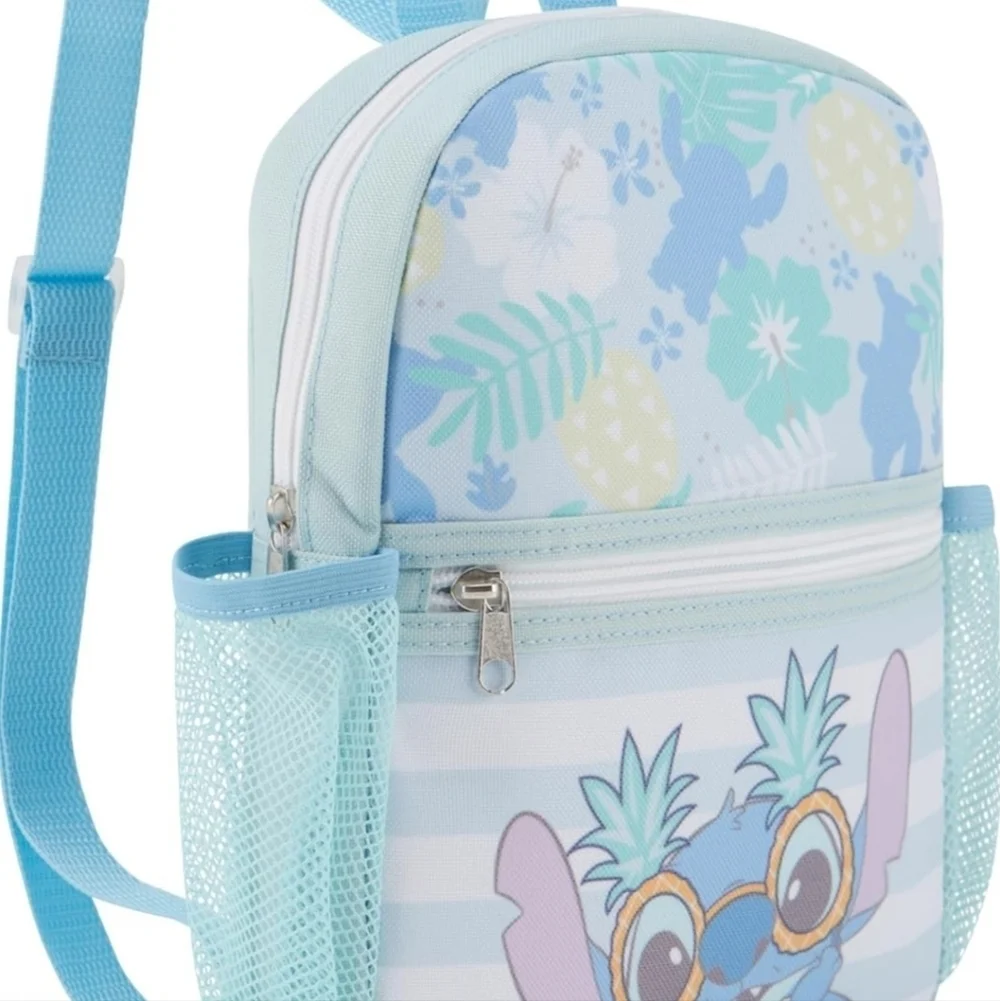 Blue Kids Backpack with Cartoon Design