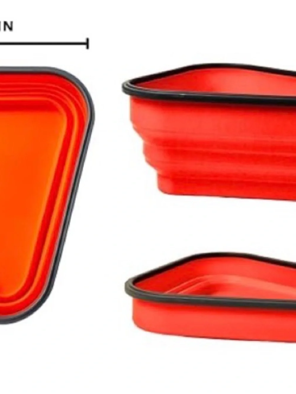Red Microwavable Pizza Storage Set by