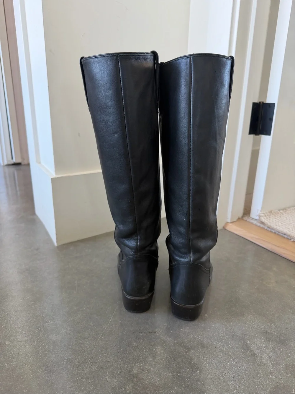 Frye sleek black