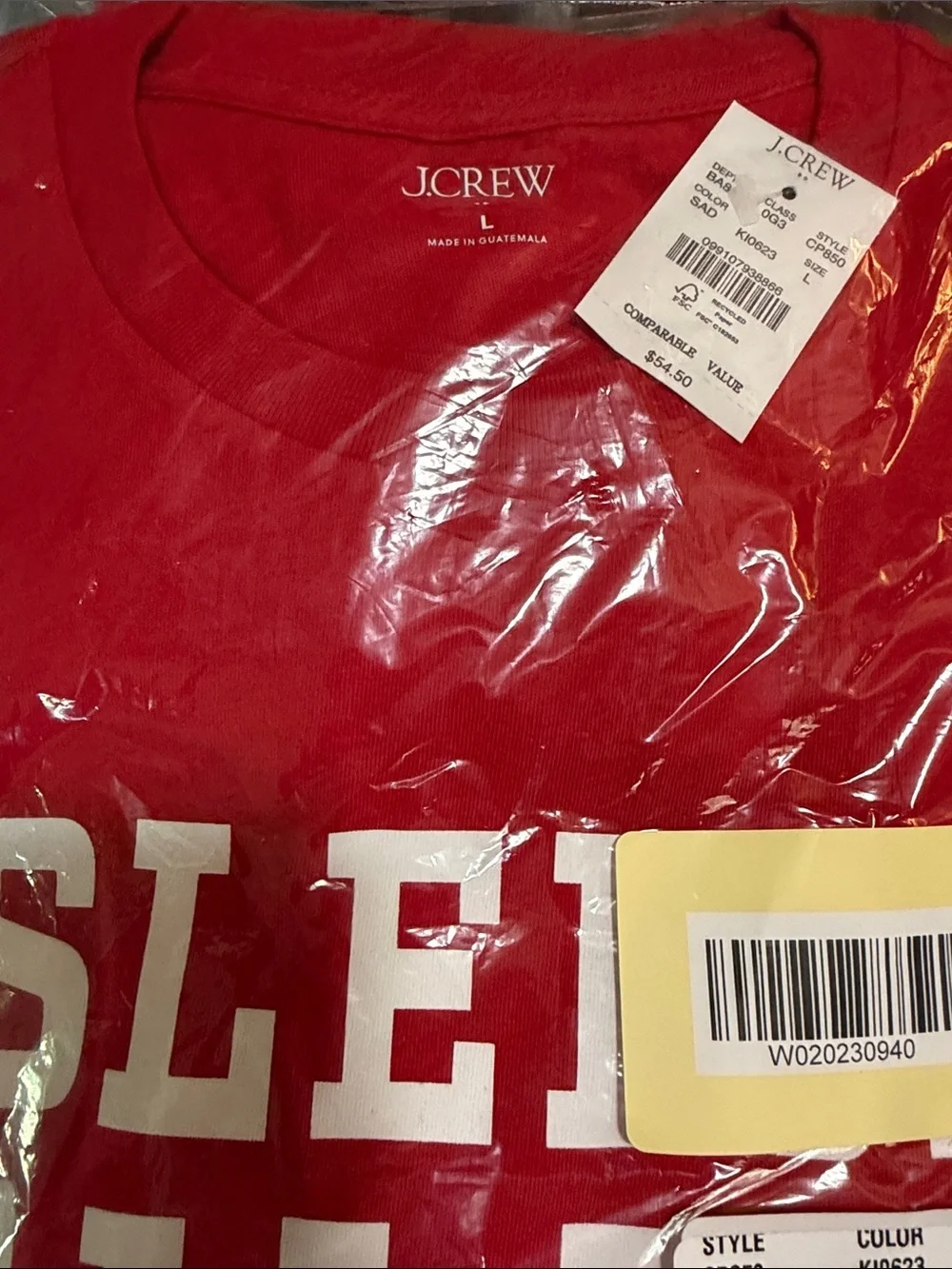 J. Crew crew long