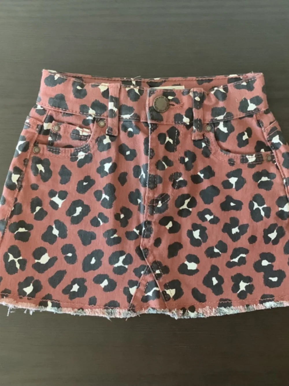 NWT Cotton On Kids 2 Piece Set Toddler Girls Leopard Skirt & Knit Top Size 1-2