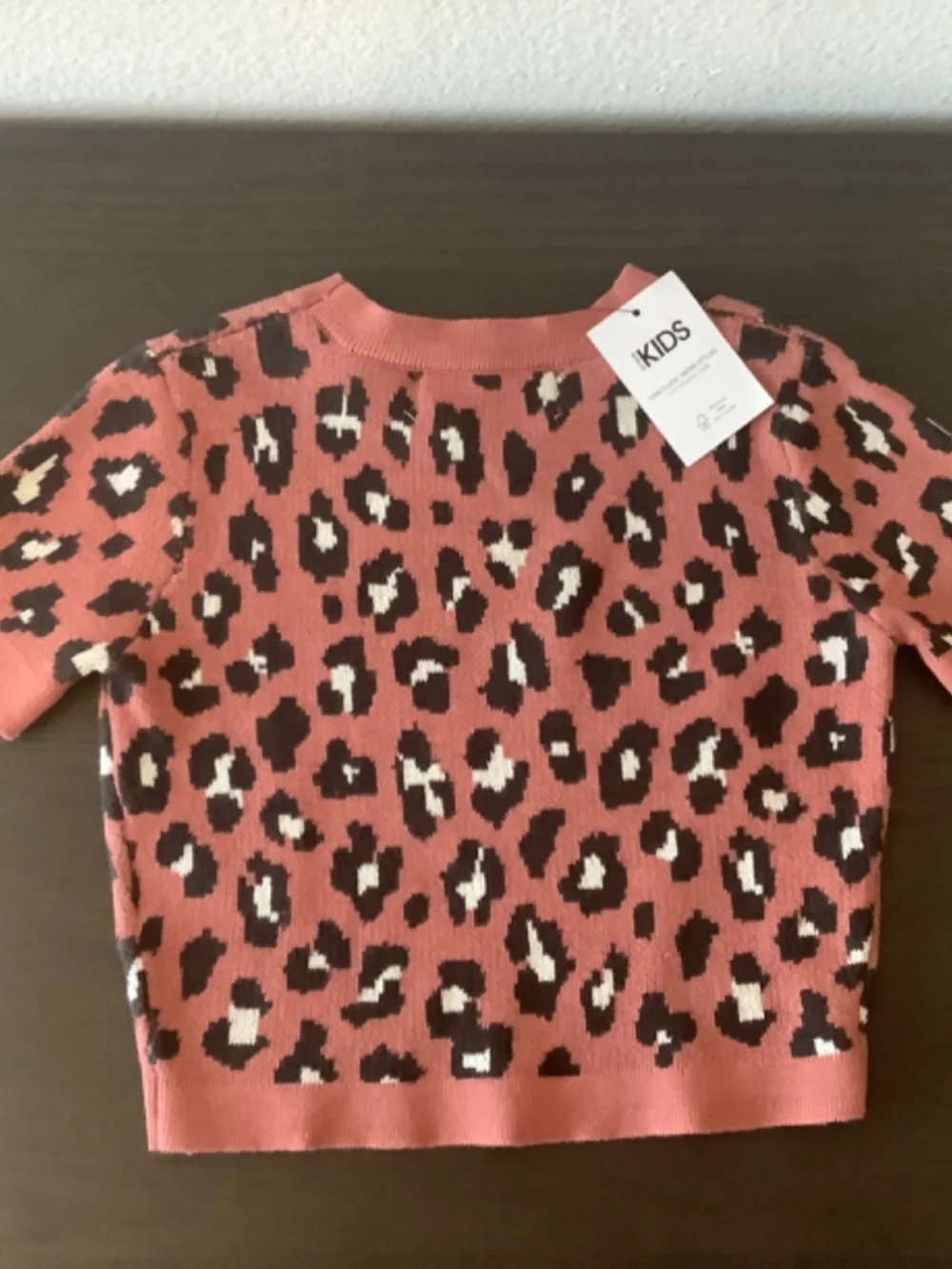 NWT Cotton On Kids 2 Piece Set Toddler Girls Leopard Skirt & Knit Top Size 1-2