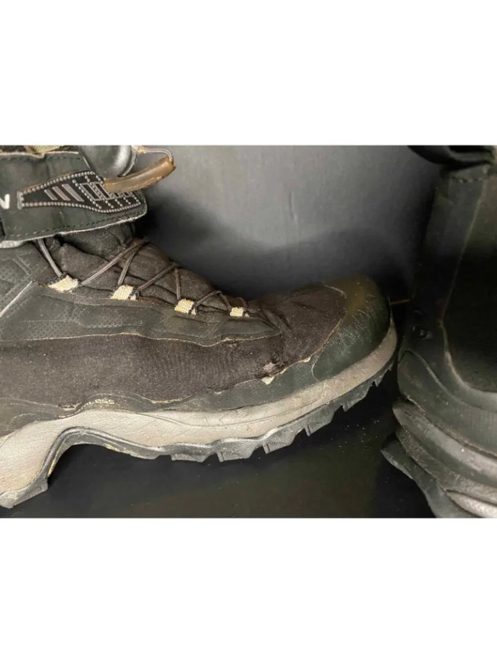 Salomon Deemax 2 Dry Hiking Boot Mens 8.5 Black 107655 Insulated Thinsulate