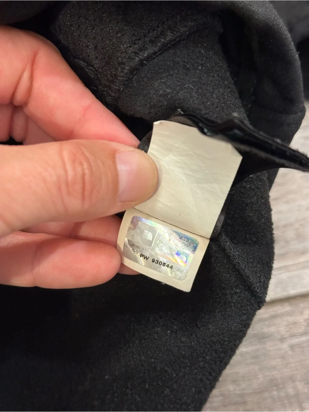 The North Face classic black