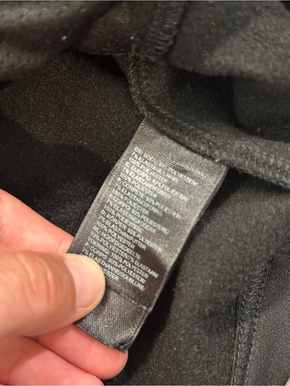 The North Face classic black