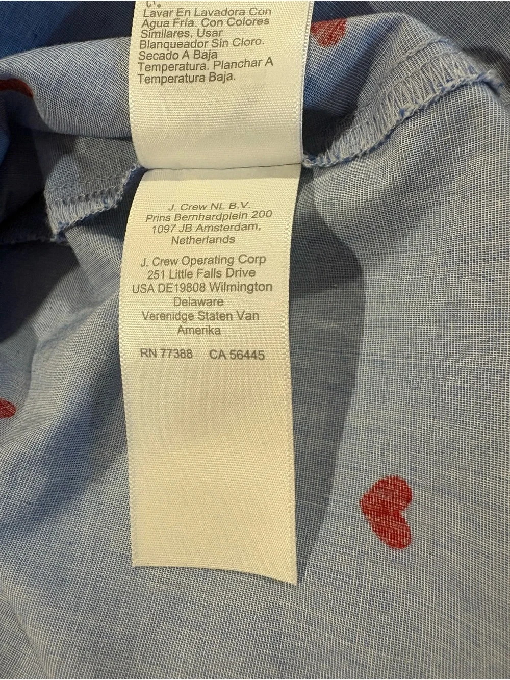 J. Crew light blue