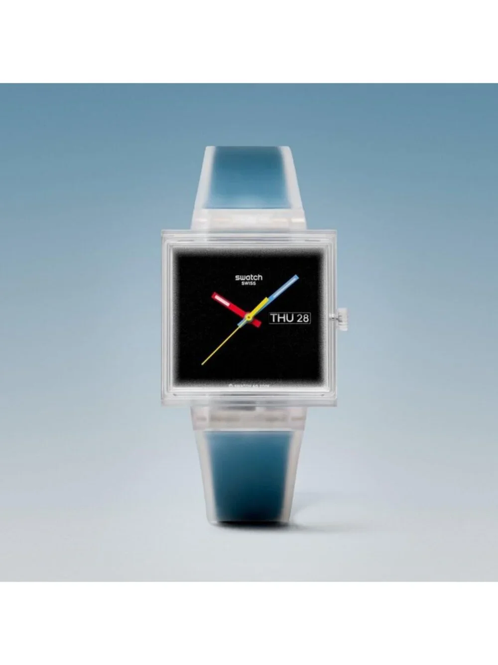 Unisex Black Casual Watch Bio-sourced Quartz Square Analog Stylish Wrist Watch