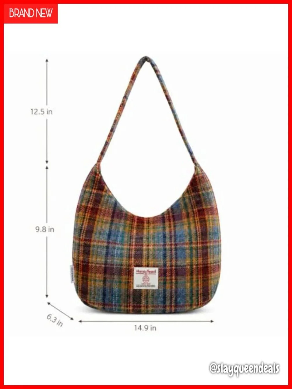 N/A tweed plaid